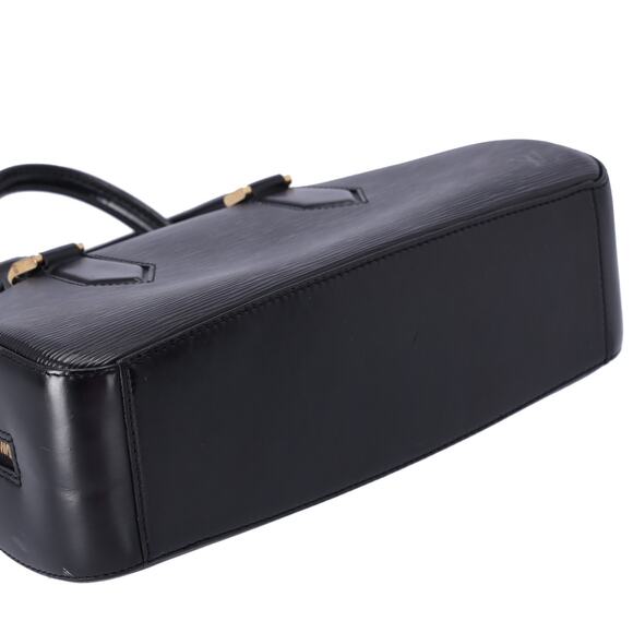 Louis Vuitton Jasmin Epi Handbag M52082 Noir Leather LV Logo - Picture 4 of 9